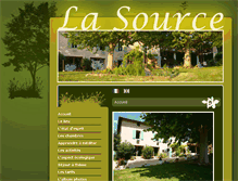 Tablet Screenshot of alasource-drome.com